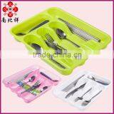 Kitchen Cabinet Flatware Storage Divided Cutlery Trays Plastic thumbnail-1