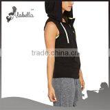 Pullover Women Sleeveless Hoodie Athletic Pullover thumbnail-3