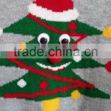 (KS016) Hot Ugly Childrens Knitting Patterns Christmas Sweater thumbnail-3