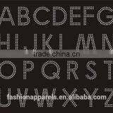 Crystal Letter Custom Tennis Hot Fix Rhinestone for Clothing thumbnail-2