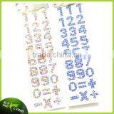 Customized Self-adhesive Acrylic Rhinestones Sticker Number Tape Scrapbooking Craft Decorative Sticker thumbnail-3