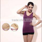 Fashion Summer Plain Seamless Body Shaper Slimming Vest thumbnail-1