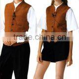 Restaurant Unisex Uniform Black Vest thumbnail-3