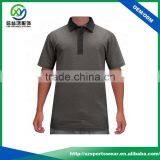 Custom Made Polyester/Lycra Blended Material Mens Dry Fit Polo Shirt thumbnail-1