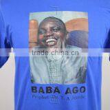 100% Polyester Royal Blue Color Election Tshirt Cheapest Price. thumbnail-3