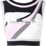 2017 New Style Custom Made Sexy Seamless Stretch Yoga Sport Bra Ladies Fashion Cropped Top thumbnail-6
