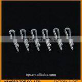 Hot Sale U-shape Transparent Shirt Packing Plastic Clips thumbnail-2