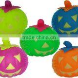 Puffer Ball Toy Squishy TPR LED Halloween Pumkin Puffer Ball Toys