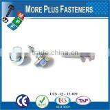 Taiwan #9-15 x 1" Hex - Unslotted Hex Washer Head Zinc Self-Piercing Point Bi-Metal Sheet Metal Screw M3 M12 With Hex Double thumbnail-6