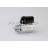 Male Polished Mini Ball Valve thumbnail-1