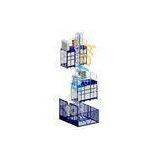 Blue Cage Of Construction Hoist Elevator , Construction Material and Personal , Single Lifting Cage thumbnail-1