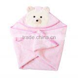 Animal Hooded 100% Cotton Embroider Baby Bath Towel thumbnail-1
