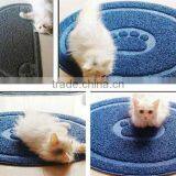 Small Quantity Custom Size Custom Design PVC Coil Cat Litter Mat/6 Kinds Design Cat Litter Cat/Beige PVC Coil Kitty Litter Mat thumbnail-6