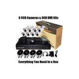 8 CCD&DVR CCTV Kit Recorder(SV60-DK08W242)