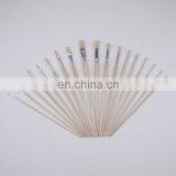 18-Piece Long Handle Bristle Hair Artist Painting Brush Set In PVC Box thumbnail-4