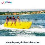 Giant Shark Heavy Commercial PVC Inflatable Banana Boat For Water Sports