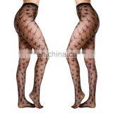 Beautys LoveTransparent White Lace Jacquard Stocking Sexy Hot Women Stocking Fishnet Pantyhose Girls thumbnail-6