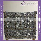 C449C Black Restaurant Chair Covers for Sale Chair Head Covers thumbnail-2