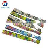 Cheap Promotional Party Custom Fabric Wristbands thumbnail-2