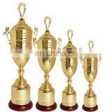 Metal Gold Trophy Cups Large Customized Wholesale for Great Honors