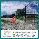 PVC Coated Curved Welded Wire Mesh Railway Airport Fence Panel thumbnail-2