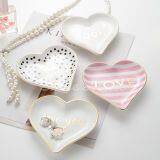 Pink Color Ceramic Decoration Plates for Party thumbnail-1