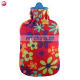 2 Liters Silicone Rubber Recharge Hot Water Bags With Covers thumbnail-2