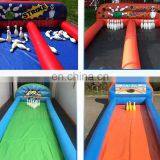 Giant Inflatable Human Bowling Pins Balloon Lanes Cheap Outdoor Inflatable Sport Bubble Bowling Ball Alley Set Game thumbnail-3