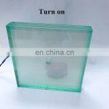 Electric Smart Glass High Quality Magic Switchable PDLC Film Glazing Low Iron Super Ultra Clear Ultrawhite Tempered Laminated6+6 thumbnail-6