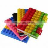 Hottest Factory Directly Sale Silikon Book Legos A5/A6/A7 Size Custom Logo Notebook thumbnail-1