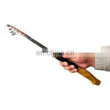 Super Strong Carbon Fiber Telescopic Fishing Rod Salt Water Mini Sea Fishing Rod thumbnail-2