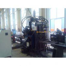 CNC Controlled Automation Angle Steel Marking, Punching And Cutting Processing Line Model JX125 thumbnail-4