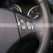 For BMW X1 E84 2010-2013 ABS Chrome Car Steering Wheel Button Frame For BMW E90 E92 3 Series 2005-2012 Accessories 2pcs thumbnail-2