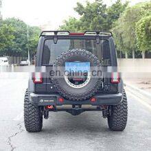 MAIKER AUTO Rear Spoiler for Jeep Wrangler JK JL Spoiler With Light for JEEP 4x4 Offroad Auto Accessories