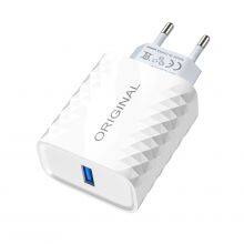 Factory Price 3A Quick Charging Mobile Phone USB Wall Charger Adapter EU US Plug Charger for IPhone thumbnail-4