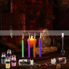 Natural Crystal Stone With Herbs Witchcraft Scented Candle DIY Scented Candle Making Accessories Kit Supplies Tools Set thumbnail-3