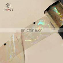 Rolled Custom Transparent Holographic Ribbon for PVC Card Printers thumbnail-2