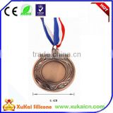 2014 Newest customized souvenir metals medal with ribbon