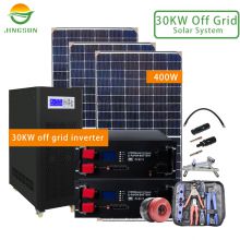 30KW Off Grid Solar System 400W panels
