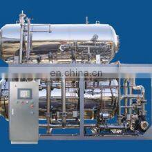 Pressure Vessels Horizontal Hot Water Spray Types Retort Sterilizer for Glass Bottle thumbnail-5