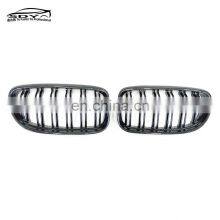 E90 Lci Replacement Grills Carbon Fiber Front Bumper Kidney Grille For BMW 3 Series E90 2009-2012 thumbnail-6