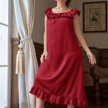 Sexy Plus-Size Nightgown in Dress Sleepwear Manufacturer thumbnail-4