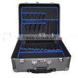 Secure Locking Aluminum Trolley Case With Double Tool Board