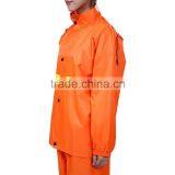 Orange Luminous Suit Thick Waterproof Safety Riding Raincoat thumbnail-3