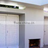 White Aluminium Profile Blade for Bi-folding Doors thumbnail-1