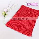 2016 New Style Stripe Embossed Viscose Plain Muslim Women Hijab Scarf thumbnail-3