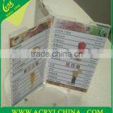 Acrylic Swing Sign Stand