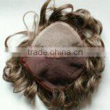 Hair Supplier Cheap Indian Remy Virgin Human Hair Natural Swiss Lace Toupee for Men Quality Choice thumbnail-5