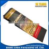 Laminated Aluminum Foil Coffee Bags/Coffee Bag with Valve and Zipper