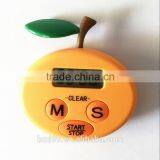 New Style Custom Tomato Orange Fruit Electronic Count Time Timer / Count Up/down Household Necessary and Promotional Items thumbnail-2